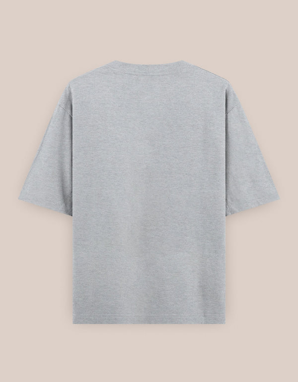 Light blue t-shirt on a beige background