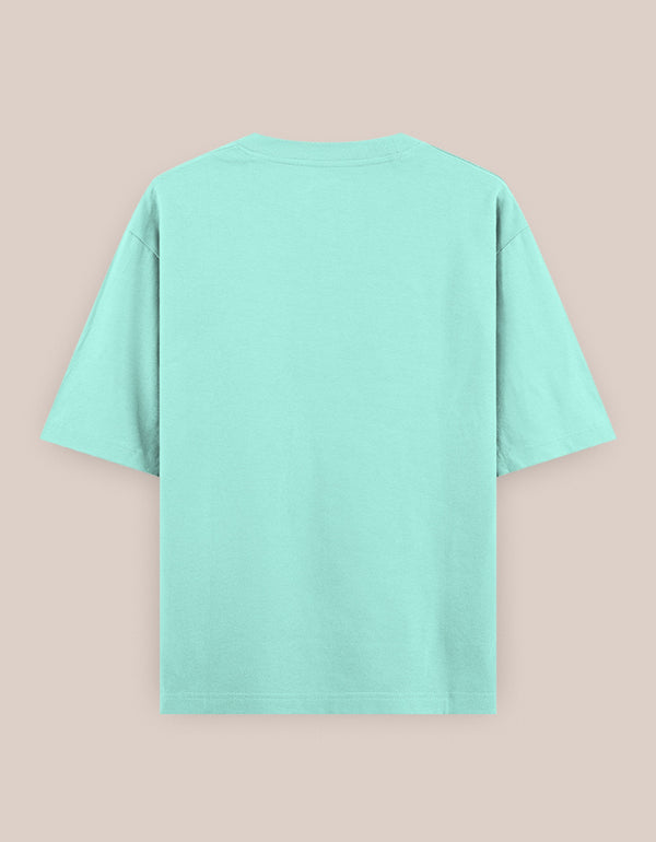 Light blue t-shirt on a beige background