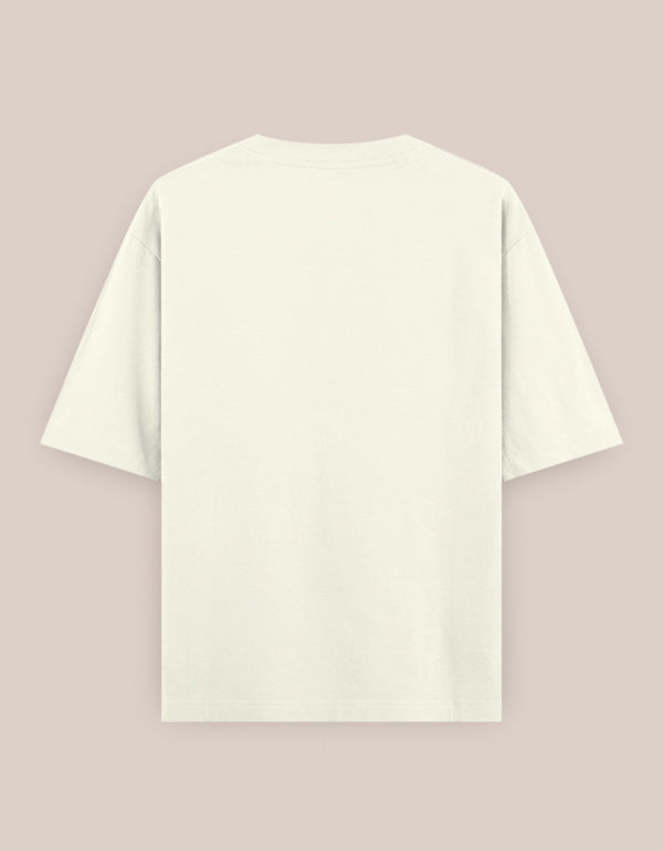 White t-shirt on a light pink background