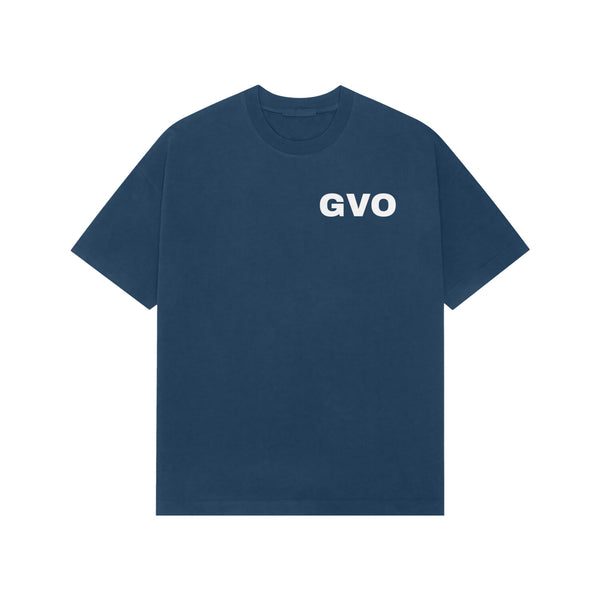 Minimalist clown-inspired tee for street fashion lovers NAVY
