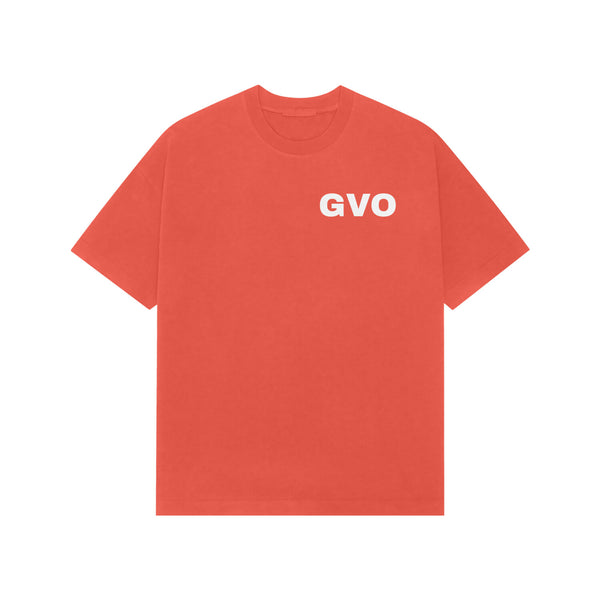 Minimalist clown-inspired tee for street fashion lovers RED